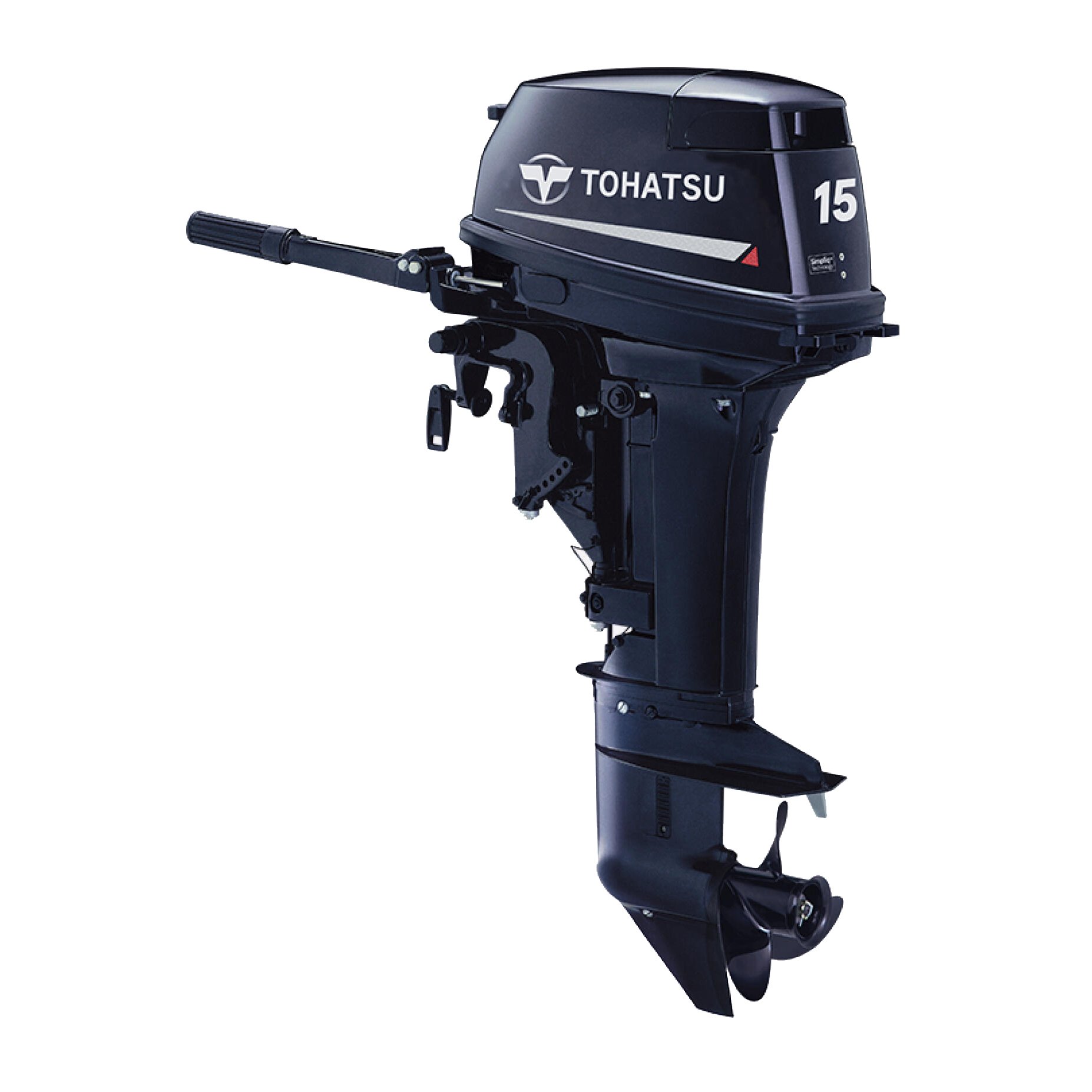 Tohatsu M15D2S 15hp 2-Stroke Outboard Boat Motors Best Price Long Shaft Marine Engines New Condition CDI Ignition Gasoline